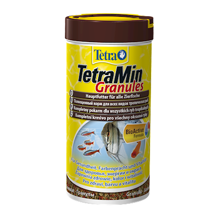 TetraMin Mini Granules корм для декоративных аквариумных рыб – интернет-магазин Ле’Муррр