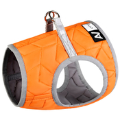 Collar AiryVest One XS1 Мягкая шлейка для собак, оранжевая
