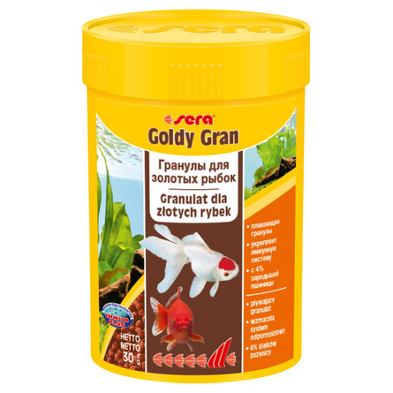 Sera Goldy Gran корм для золотых рыбок в виде гранул – интернет-магазин Ле’Муррр