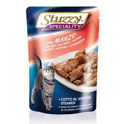 Stuzzy Speciality Кусочки филе в соусе для взрослых кошек (с говядиной)