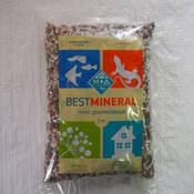 Best Mineral Галька пестрая Карнавал, фракция 3-5 мм