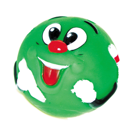 Dezzie Игрушка для собак ''Зеленый мяч с улыбкой'' – интернет-магазин Ле’Муррр